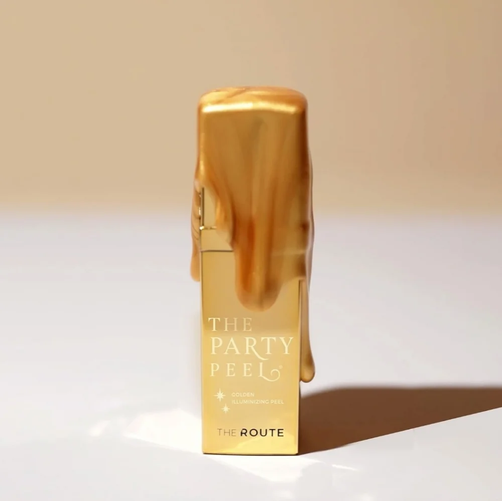 The Route The Party Peel Golden Illuminating Peel Award Winning Beauty Product